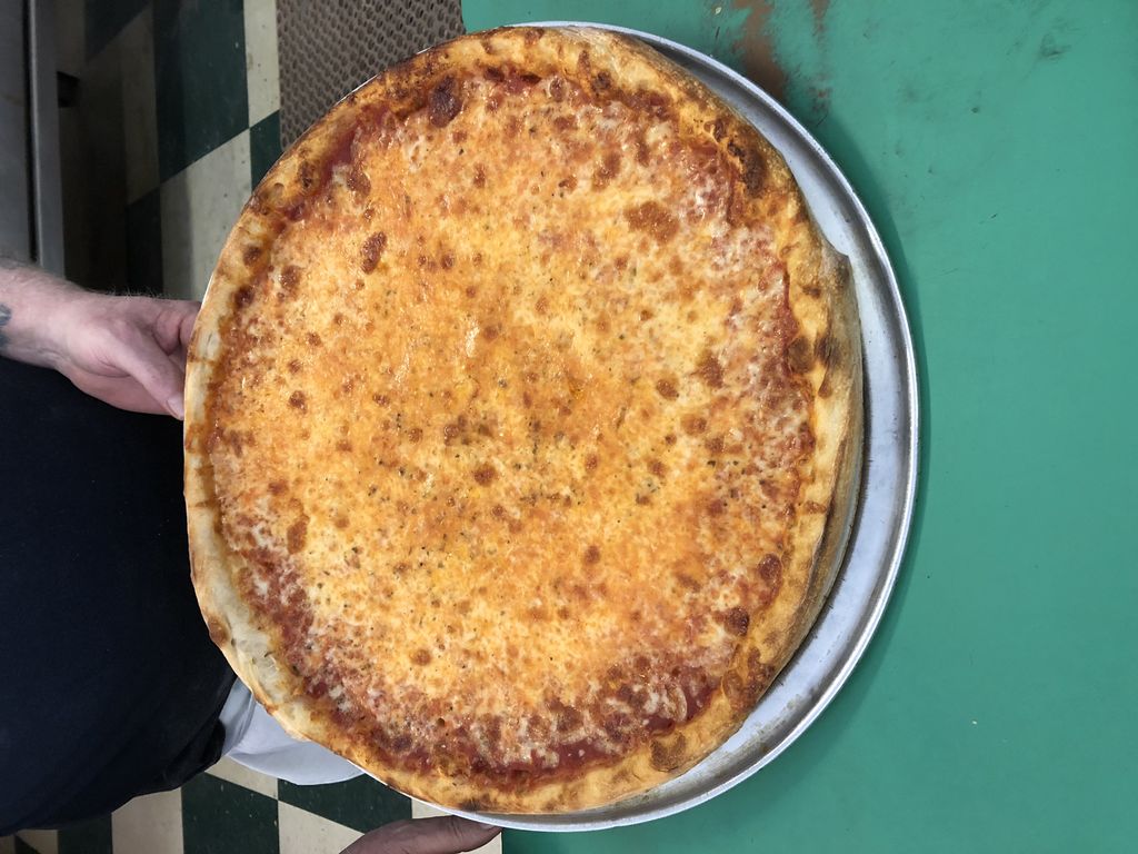 Italian cheese pizza dish