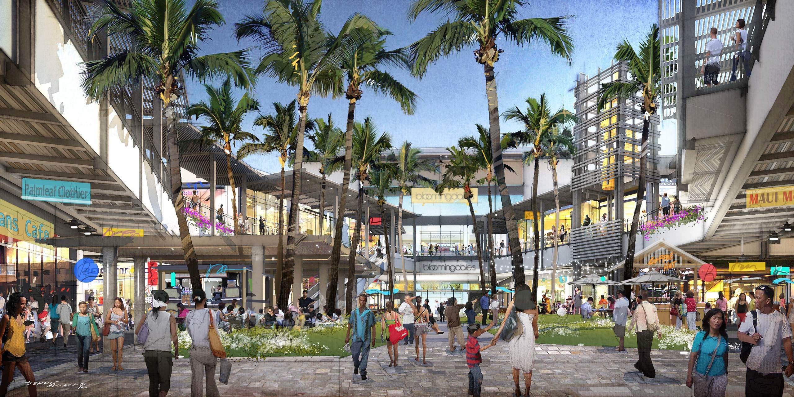 Ala Moana Center Ewa Wing Expansion - ChoiceHI.com 