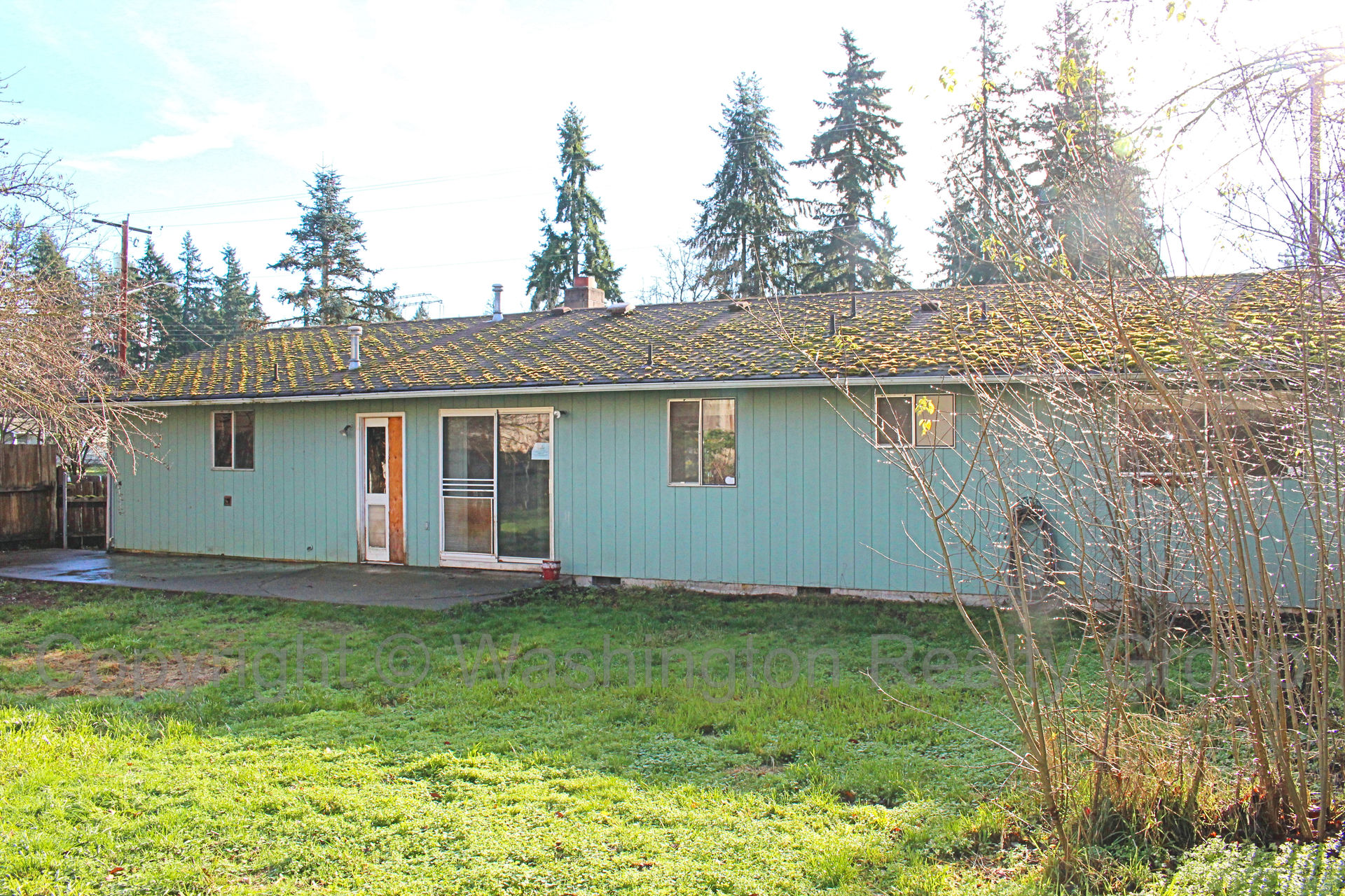 Backyard home for sale in Sumner