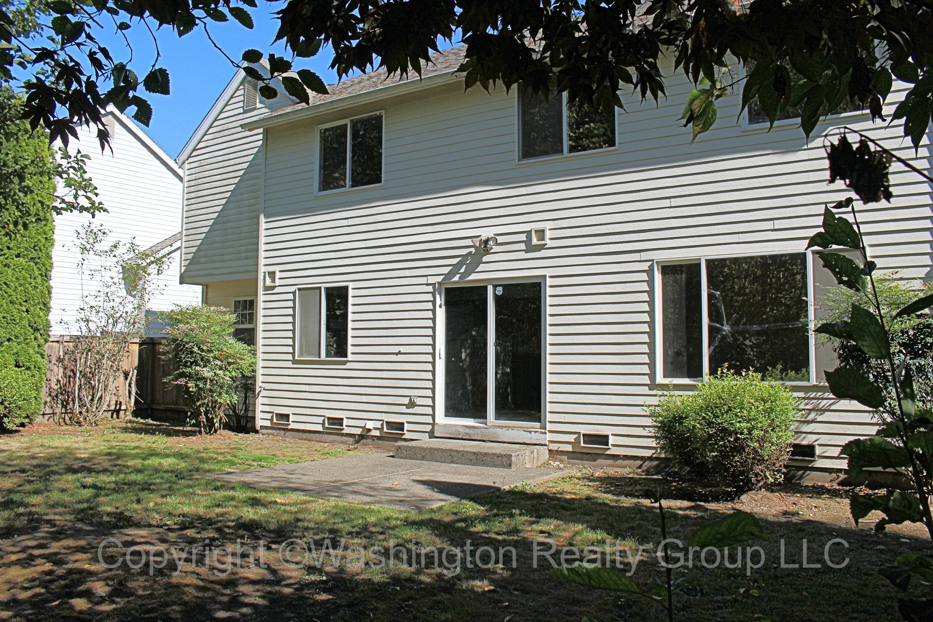 Backyard home for sale in Sumner