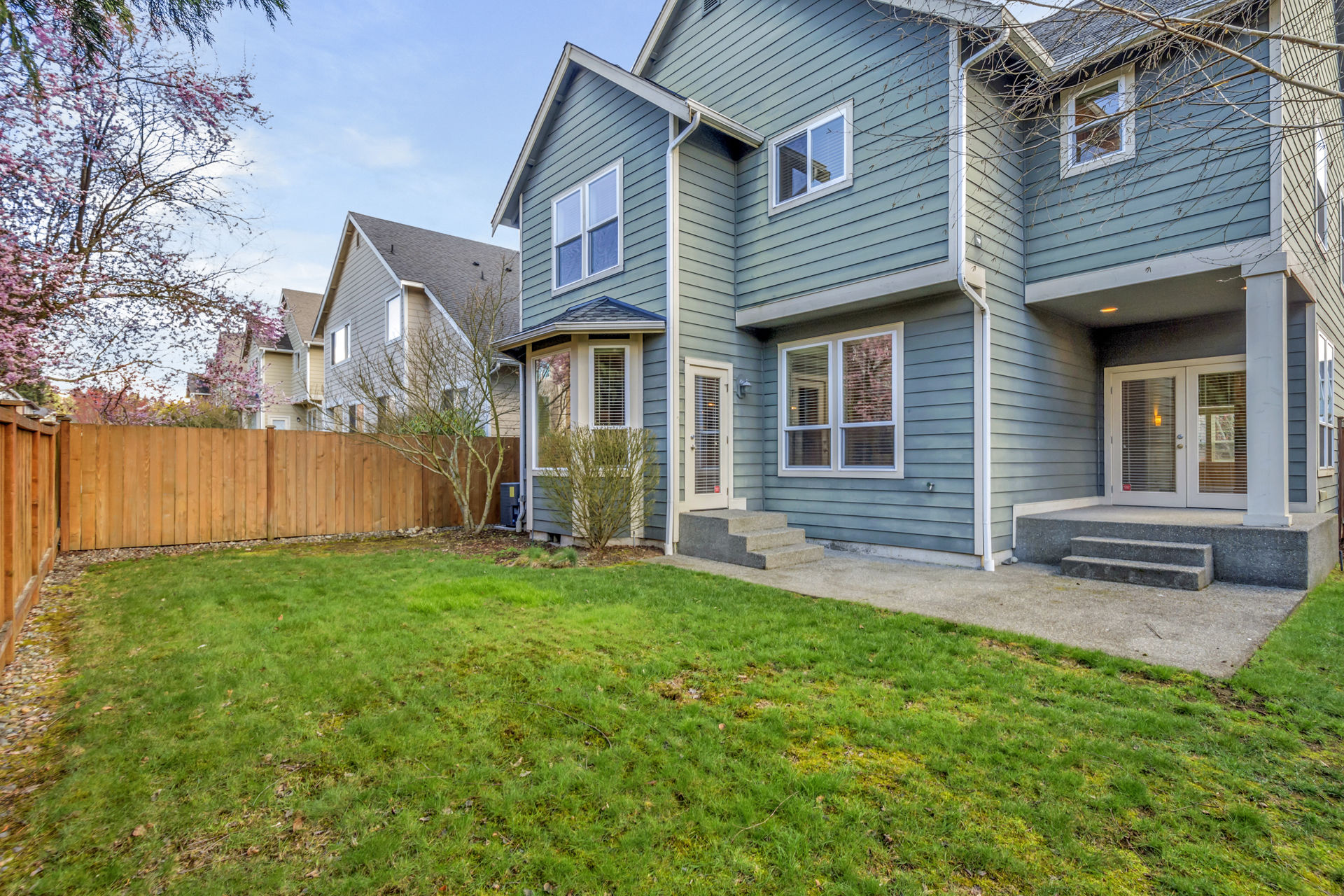 Backyard home for sale in Sumner