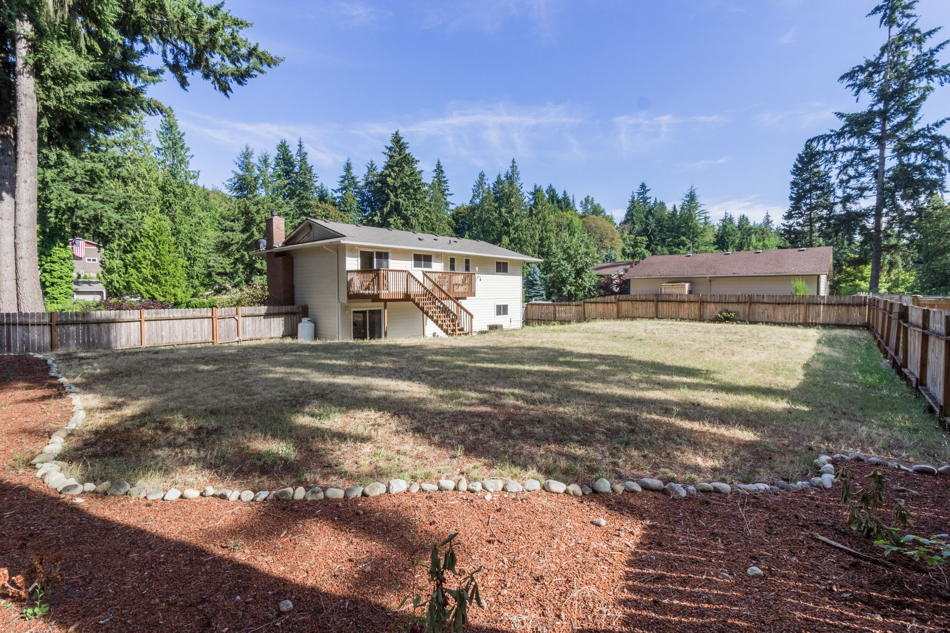 Backyard home for sale in Sumner