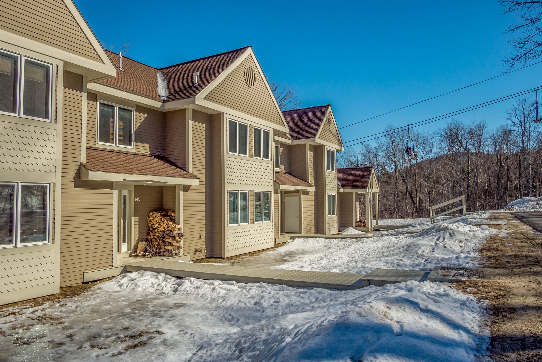 Locke Mountain Slopeside Townhomes Mountain Real Estate Company