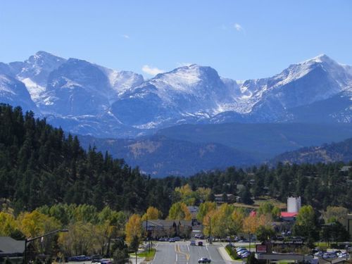 Estes Park Colorado Entrance