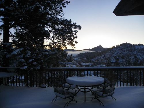 FIRST DAY OF SPRING IN ESTES PARK