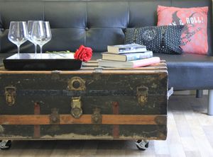 Trunk coffee table.