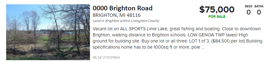 brighton rd lakefront property for sale