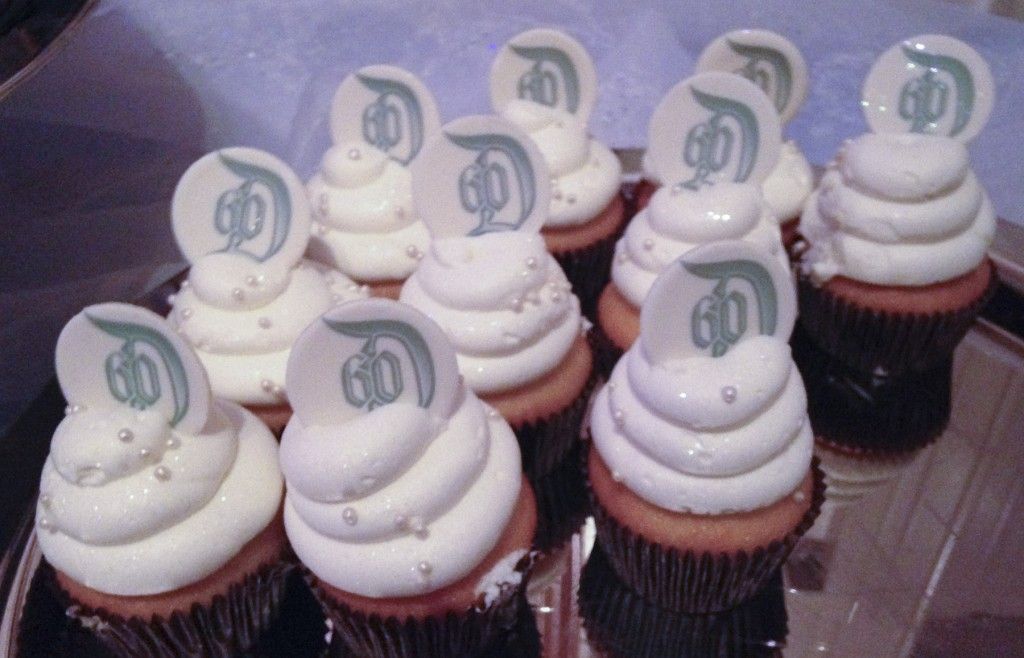 Special cupcakes with the logo for the park's upcoming 60th Diamond Jubilee anniversary celebration were on hand after the birthday celebration.