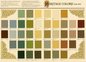 Traditional Heritage Color