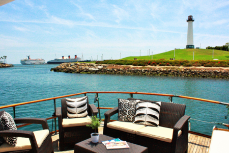 Deck of the Merry Berry -Private Yacht