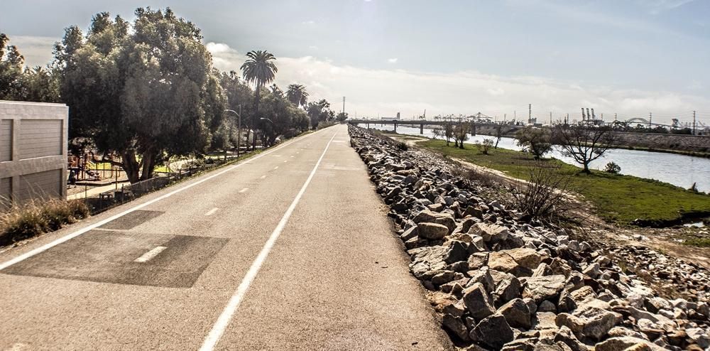 Bike Path in Wrigley Neighborhood