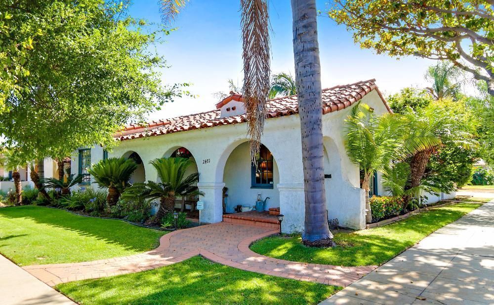 Wrigley Neighborhood Spanish-style home.