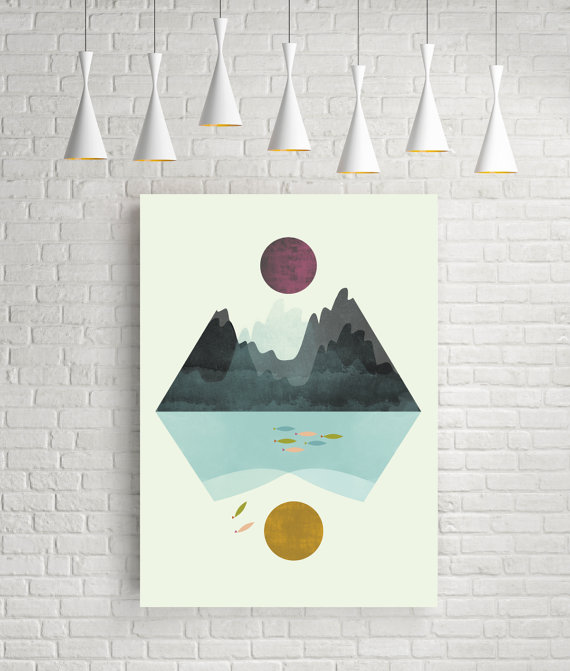 Geometric Landscape - FLATOWL