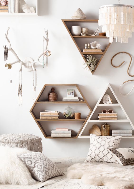 Geometric Shelves - RH Teen