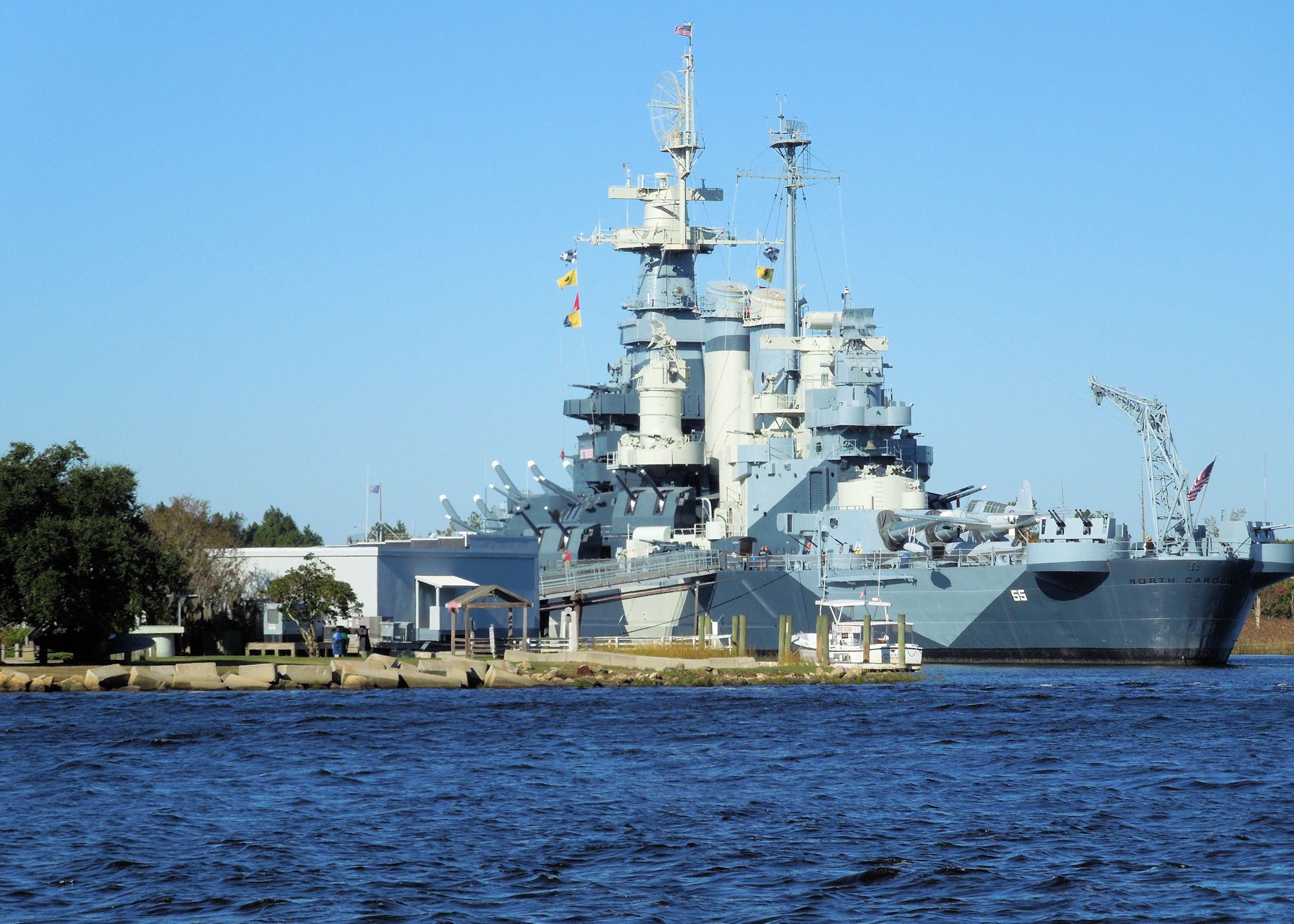 Downtown Wilmington - Battleship North Carolina